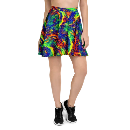 Solar Labyrinth on a Skater Skirt