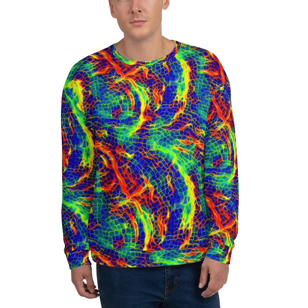 Solar Labyrinth on Sweatshirt — Front