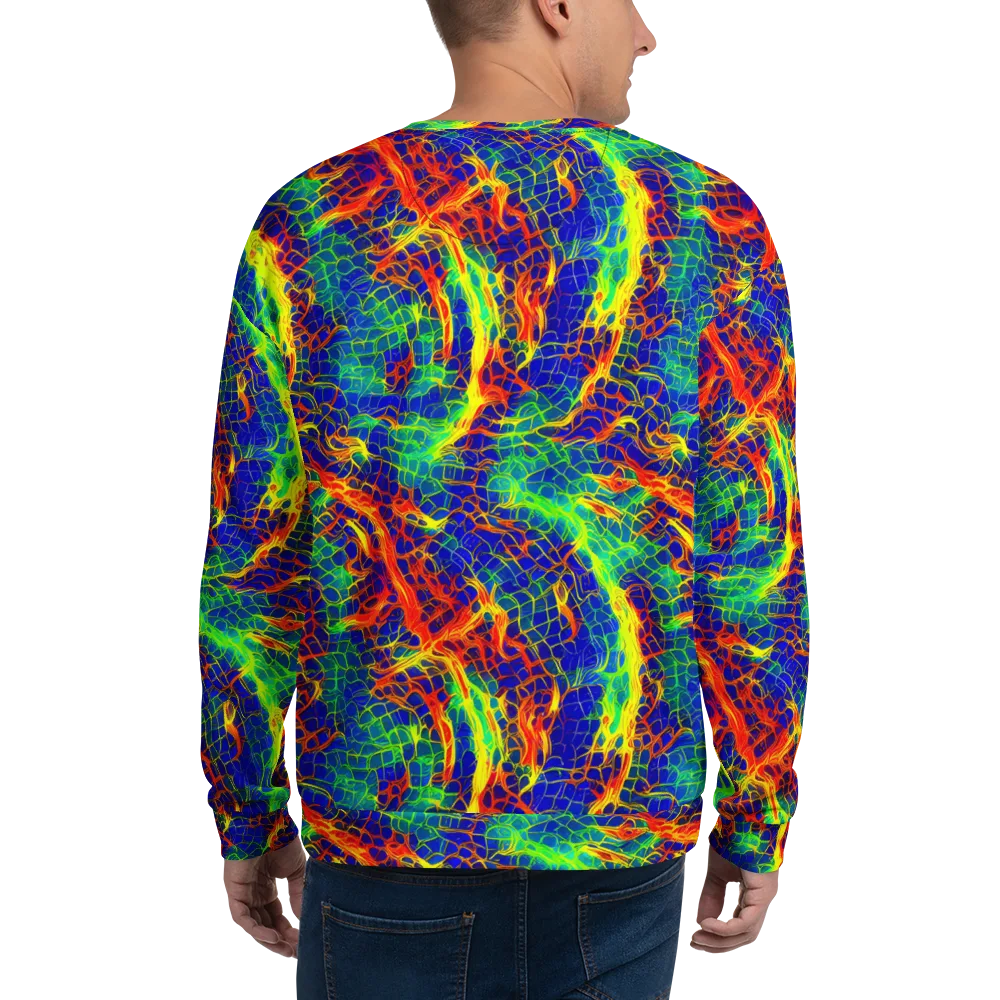 Solar Labyrinth on Sweatshirt — Back