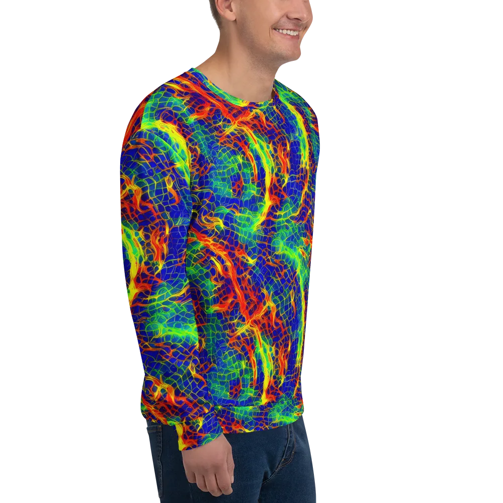 Solar Labyrinth on Sweatshirt — Right Front