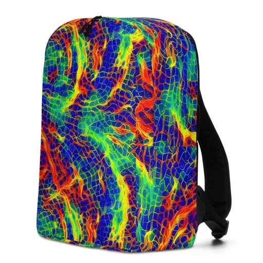 Solar Labyrinth on a Minimalist Backpack