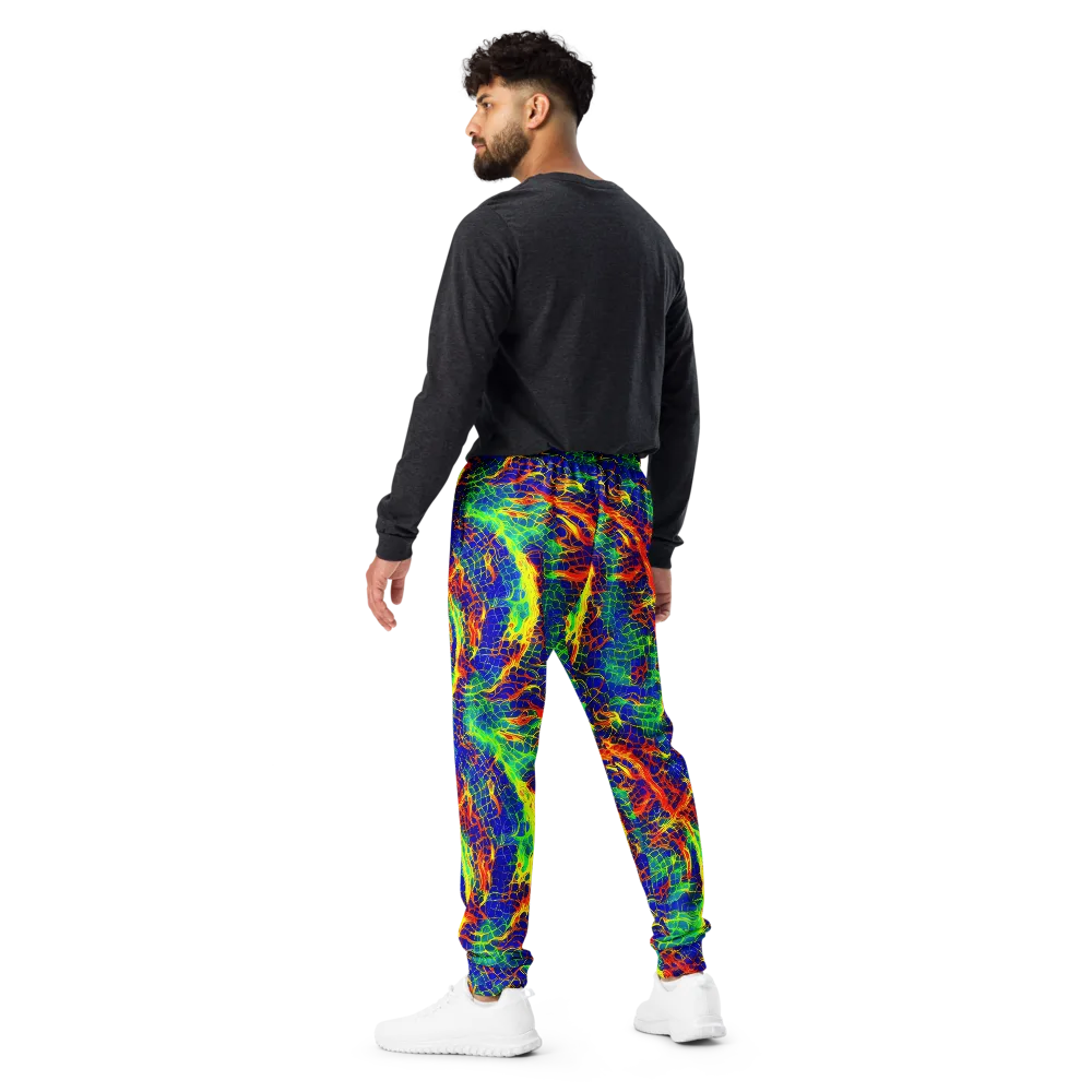 Solar Labyrinth on Men's Joggers — Back