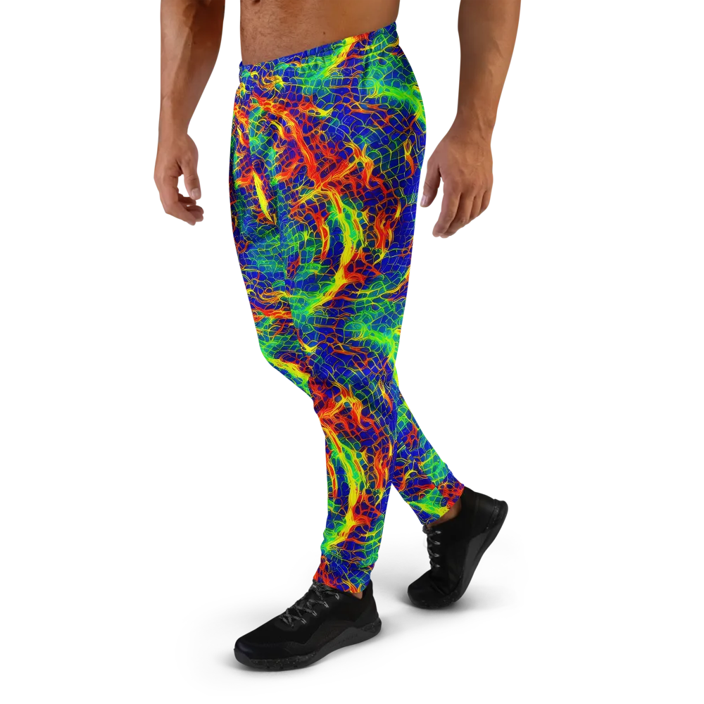 Solar Labyrinth on Men's Joggers — Left