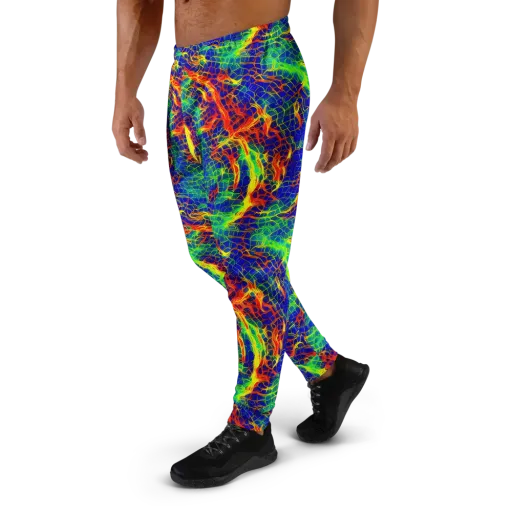 Solar Labyrinth on a Men's Joggers