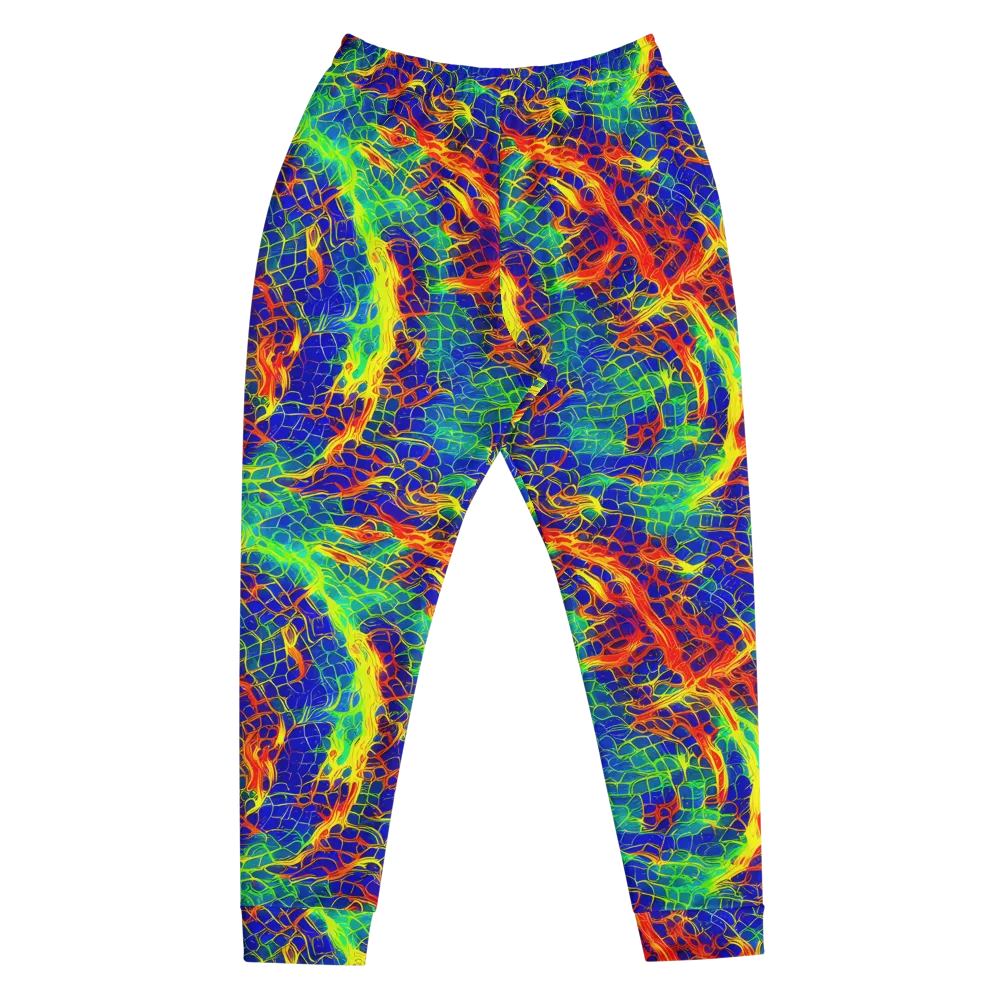 Solar Labyrinth on Men's Joggers — Front
