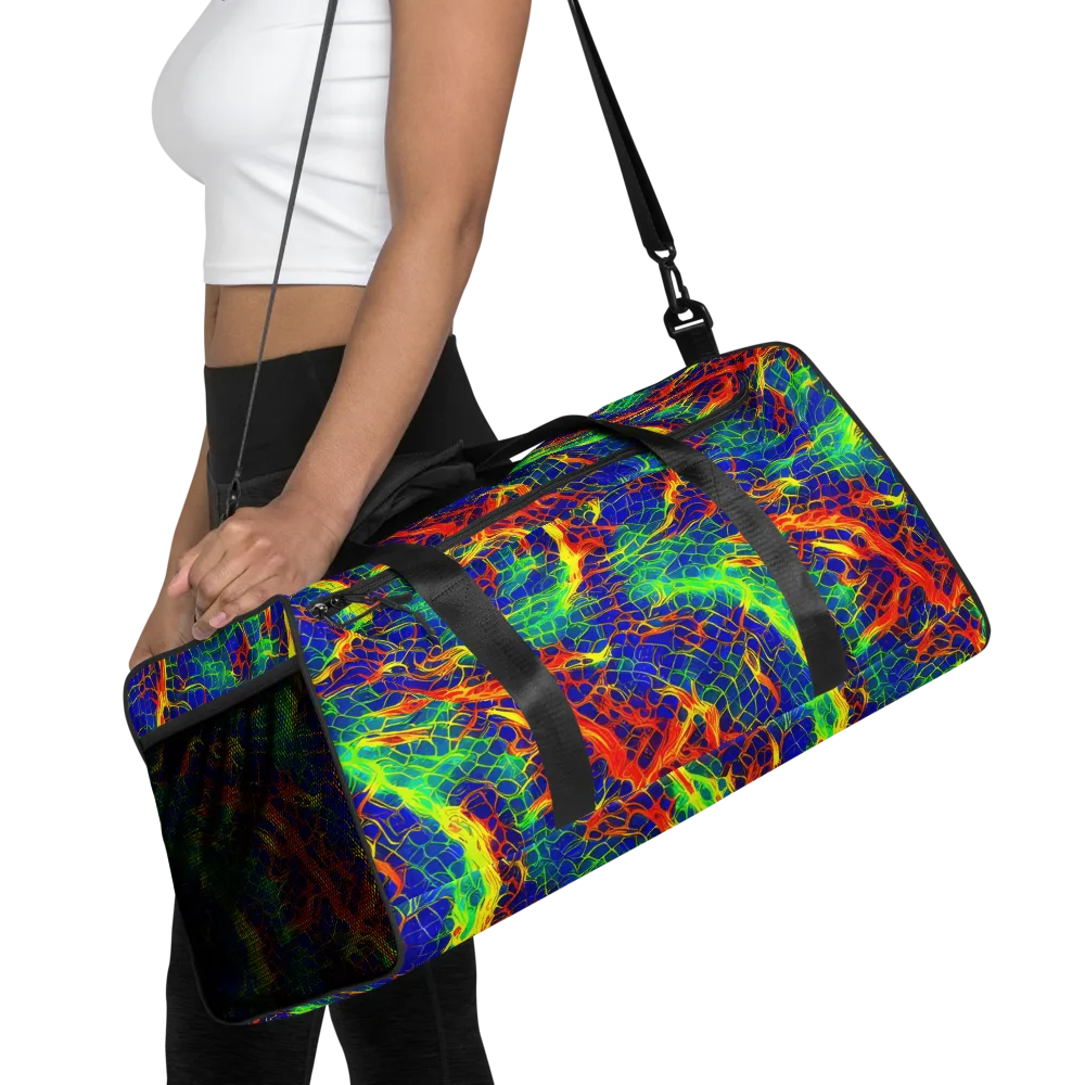 Solar Labyrinth on Duffle Bag — Front