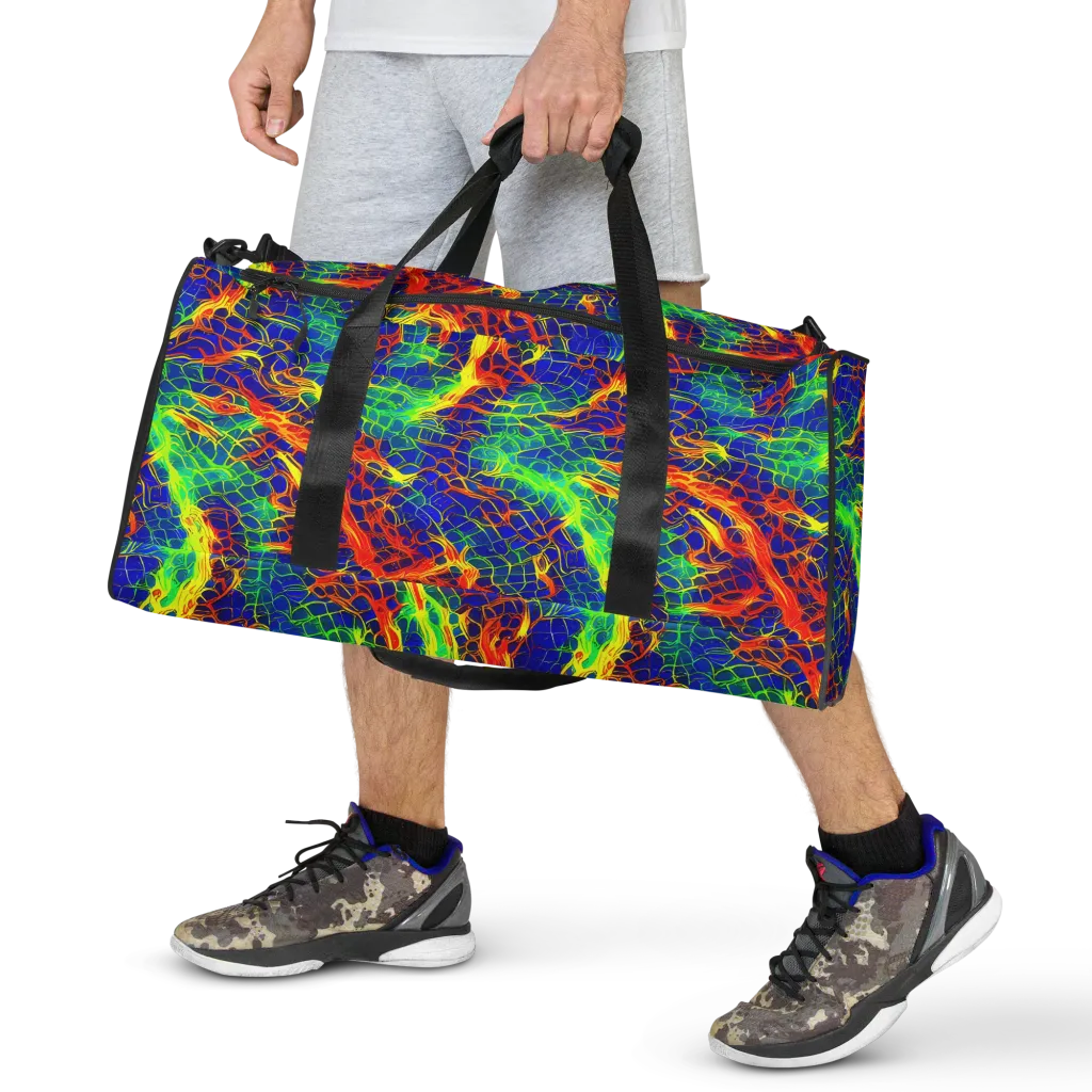 Solar Labyrinth on Duffle Bag — Front