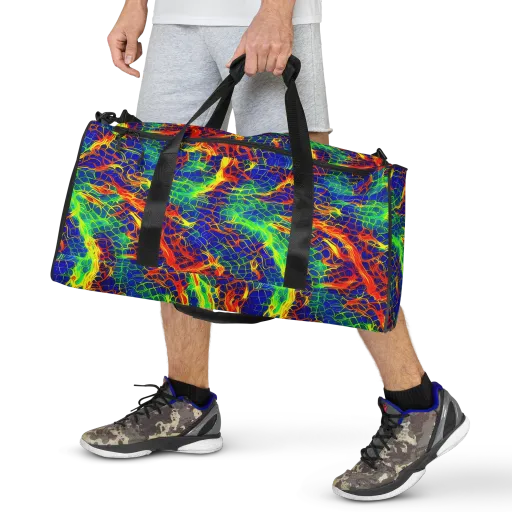 Solar Labyrinth on a Duffle Bag