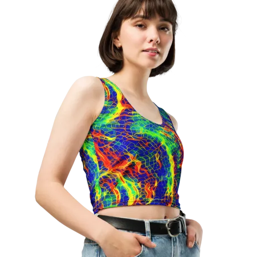 Solar Labyrinth on a Crop Top