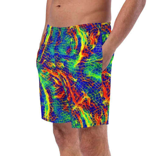 Solar Labyrinth on a Swim Trunks