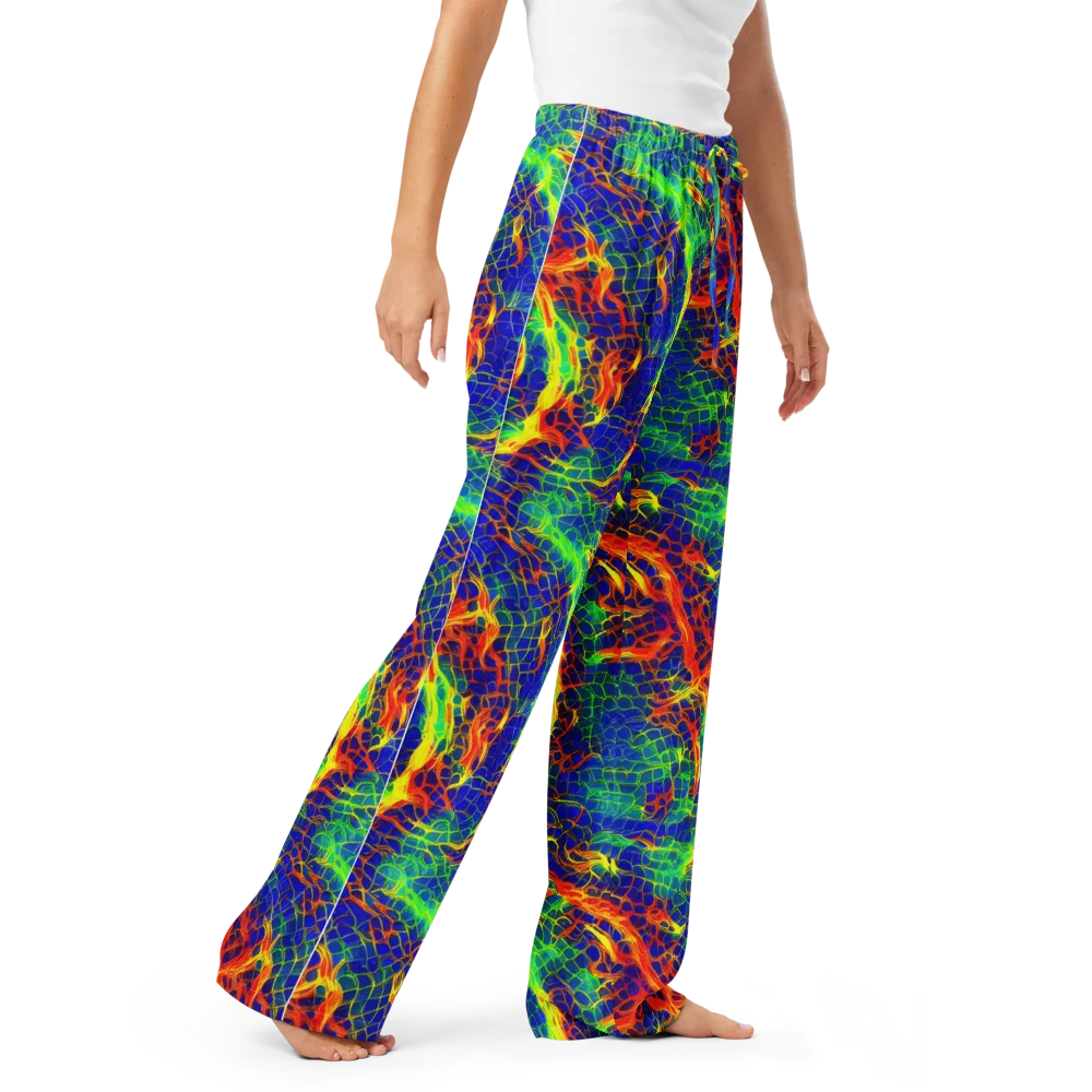 Solar Labyrinth on Women's Pajama Pants — Right Front