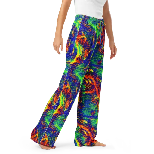 Solar Labyrinth on a Women's Pajama Pants