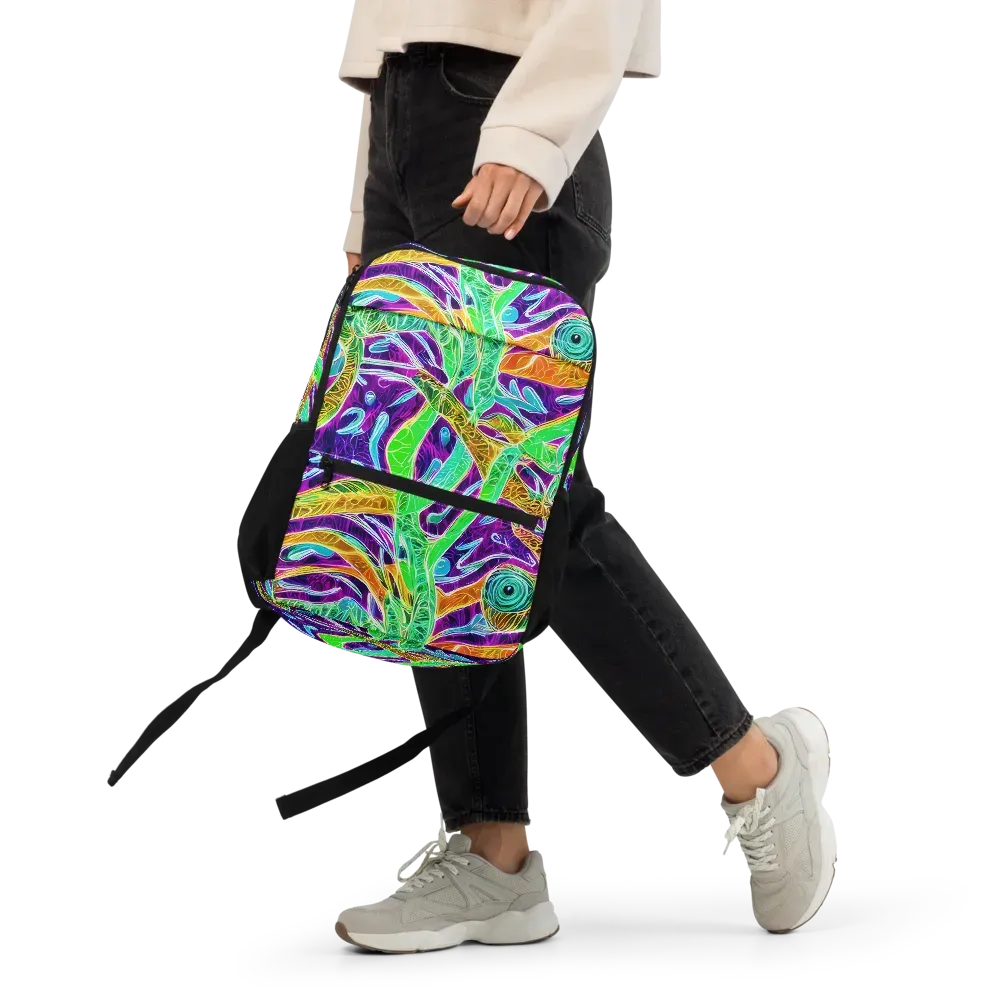 Chromatic Tropics on Utility Backpack — Front