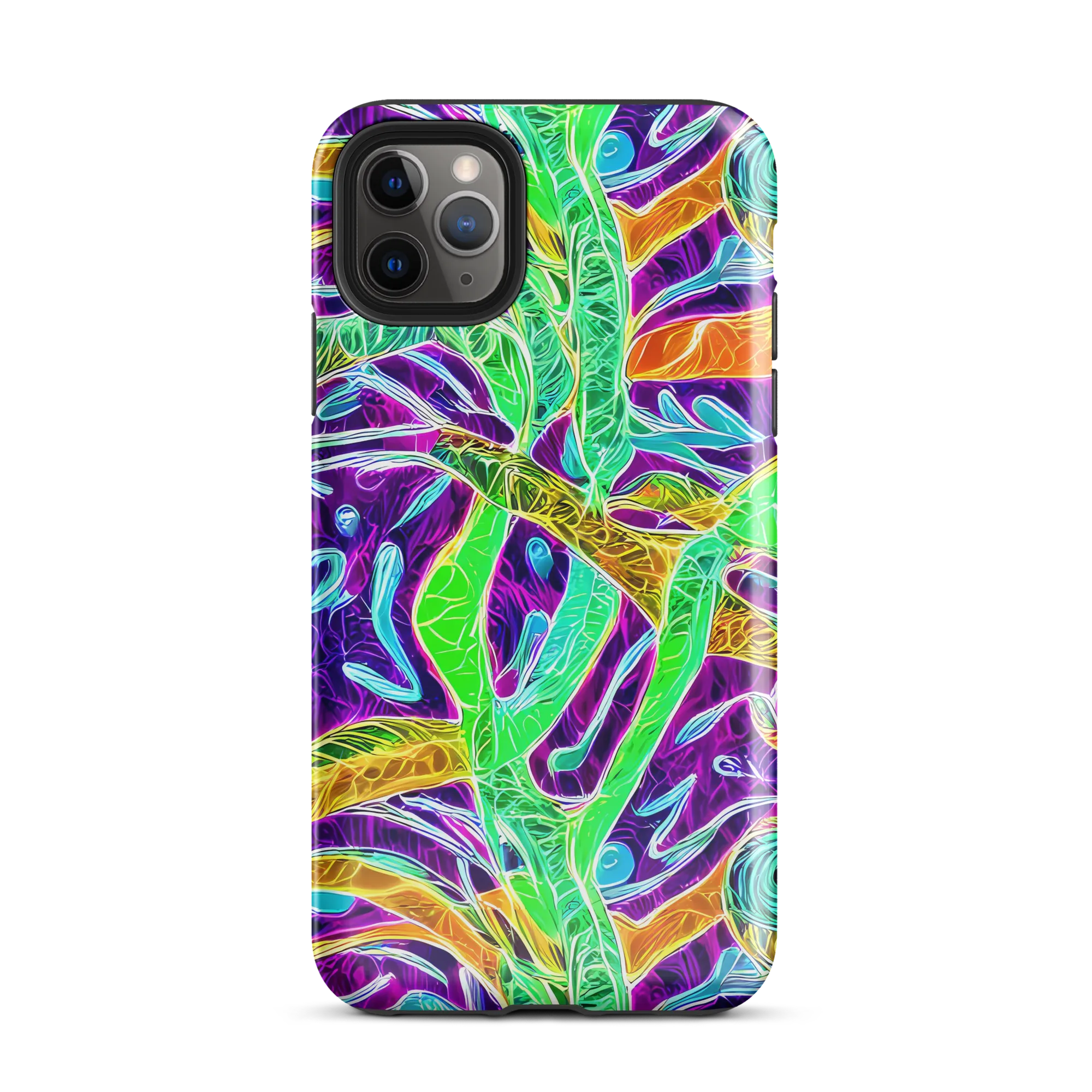 Chromatic Tropics on Tough Case for iPhone® — Front