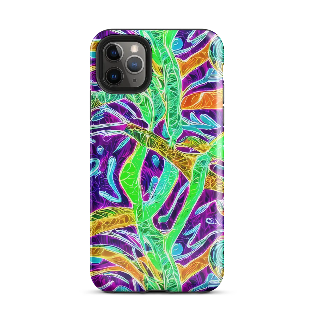 Chromatic Tropics on Tough Case for iPhone® — Front
