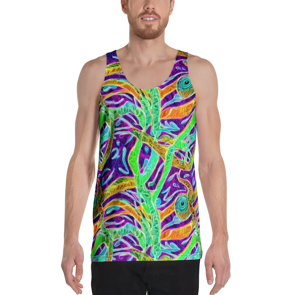 Chromatic Tropics on Men's Tank Top — Front