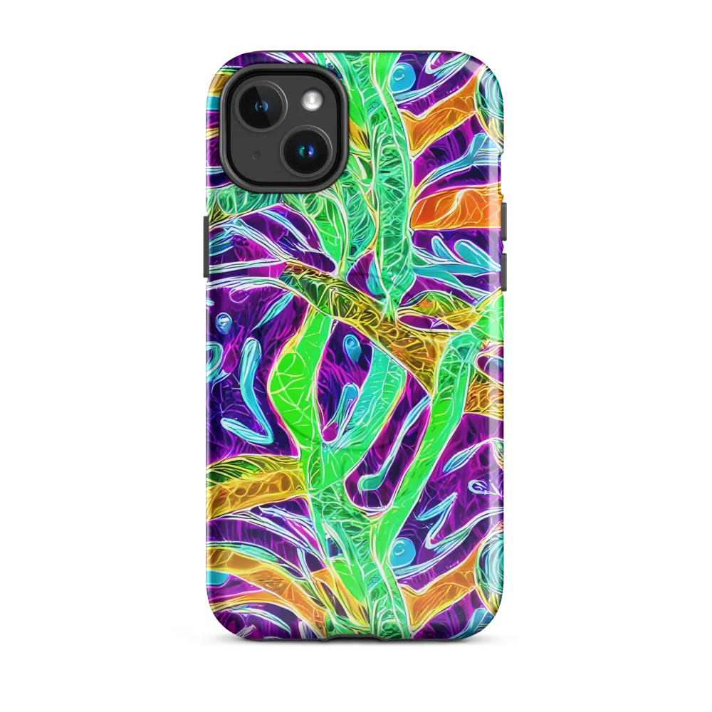 Chromatic Tropics on MagSafe Tough Case for iPhone® — Front