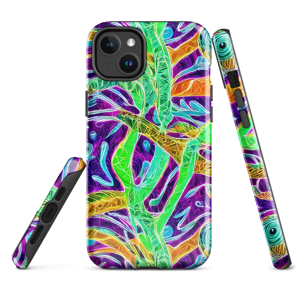 Chromatic Tropics on MagSafe Tough Case for iPhone® — Front