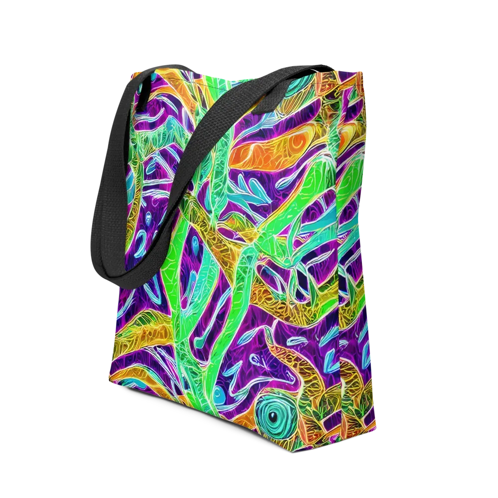 Chromatic Tropics on Tote Bag — Front