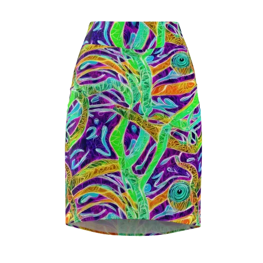 Chromatic Tropics on a Pencil Skirt