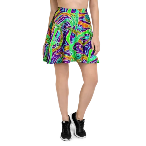 Chromatic Tropics on a Skater Skirt
