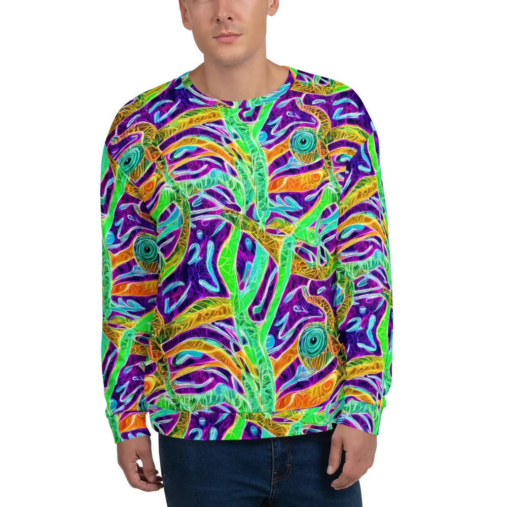 Chromatic Tropics on Sweatshirt — Front