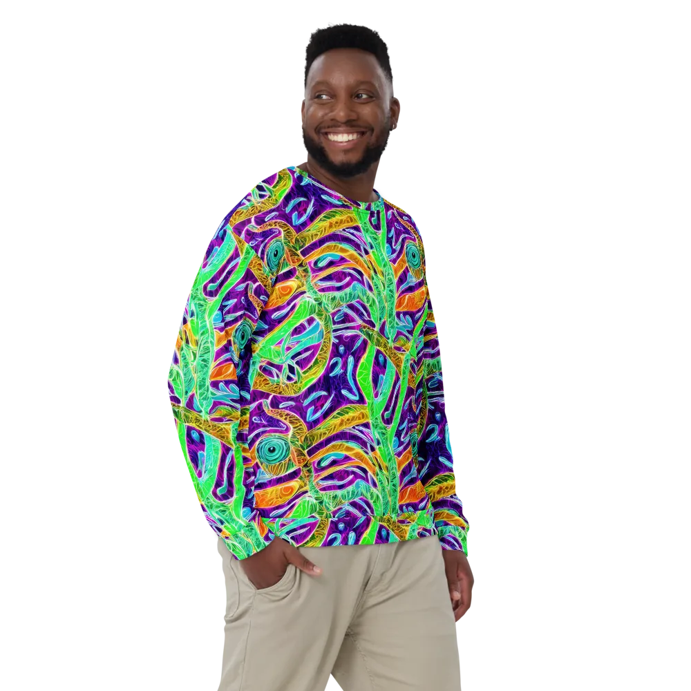 Chromatic Tropics on Sweatshirt — Front