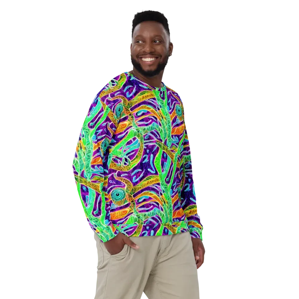 Chromatic Tropics on Sweatshirt — Front