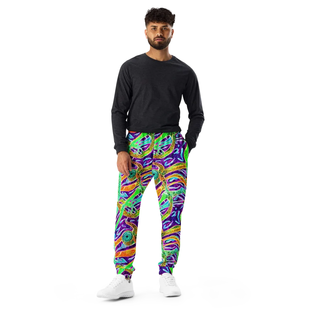 Chromatic Tropics on Men's Joggers — Front