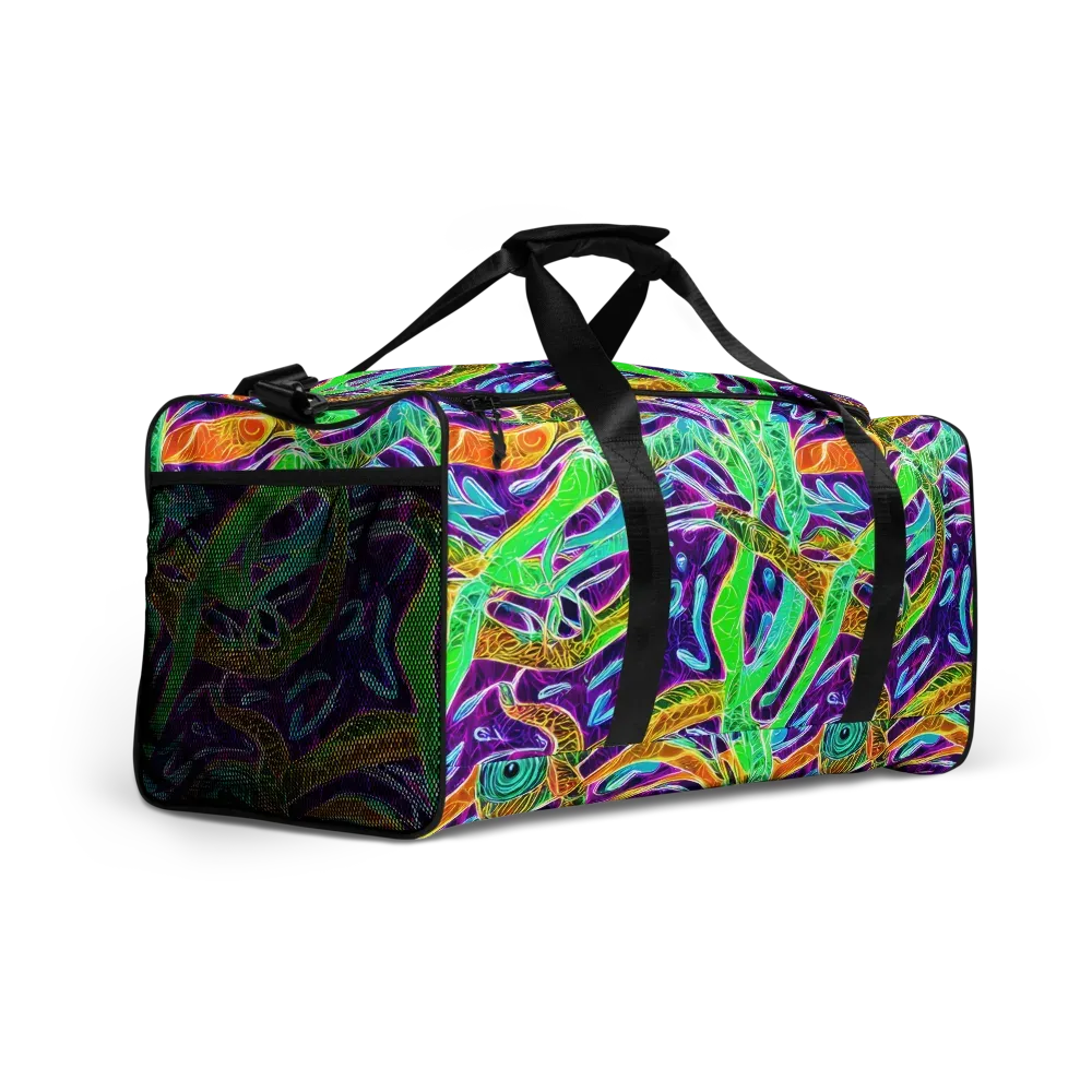 Chromatic Tropics on Duffle Bag — Right Front