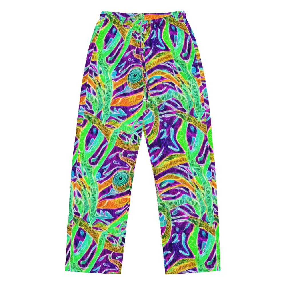 Chromatic Tropics on Women's Pajama Pants — Front