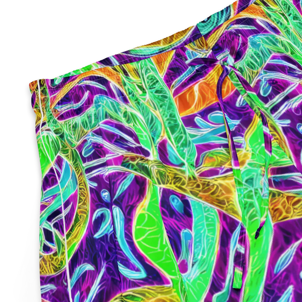 Chromatic Tropics on Women's Pajama Shorts — Product details