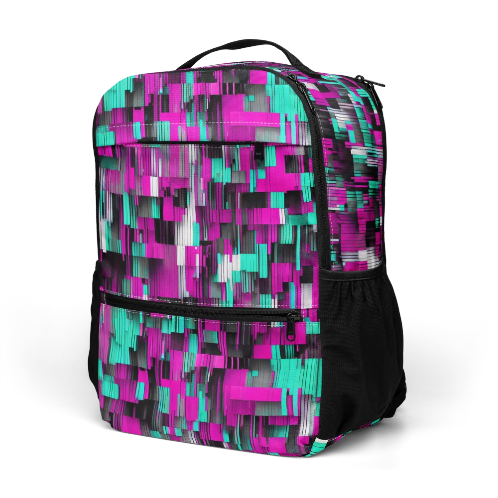 Neon Shard on Utility Backpack — Left Front