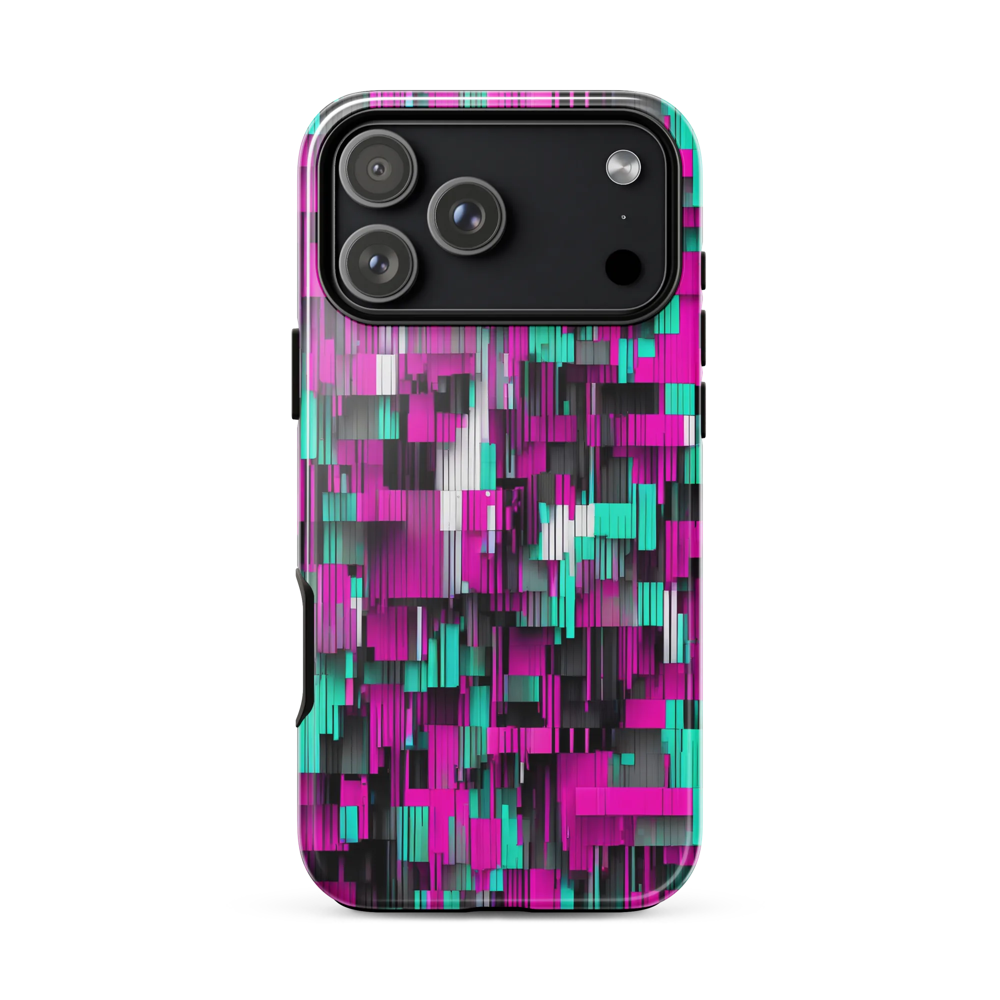 Neon Shard on Tough Case for iPhone® — Front