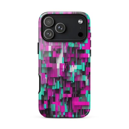 Neon Shard on a Tough Case for iPhone®