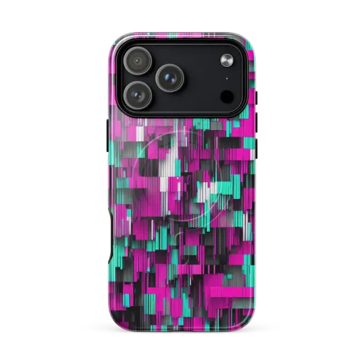 Neon Shard on a MagSafe Tough Case for iPhone®
