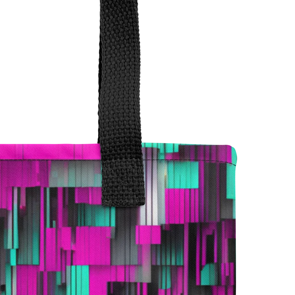 Neon Shard on Tote Bag — Product details