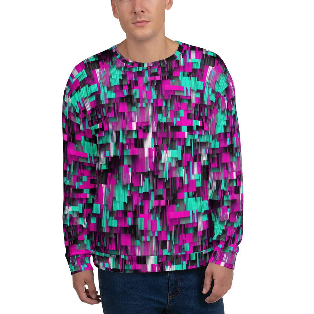 Neon Shard on Sweatshirt — Front