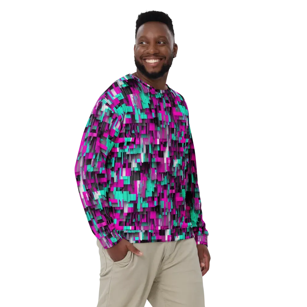 Neon Shard on Sweatshirt — Front