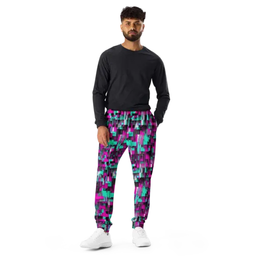 Neon Shard on a Men's Joggers