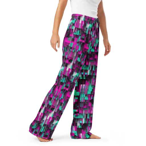 Neon Shard on a Women's Pajama Pants