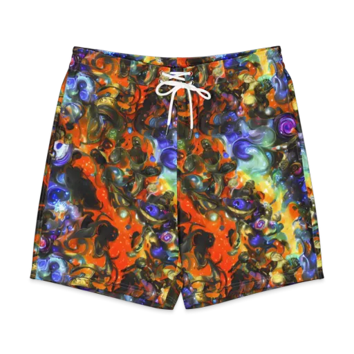 Opal Uprising on a Men's Board Shorts