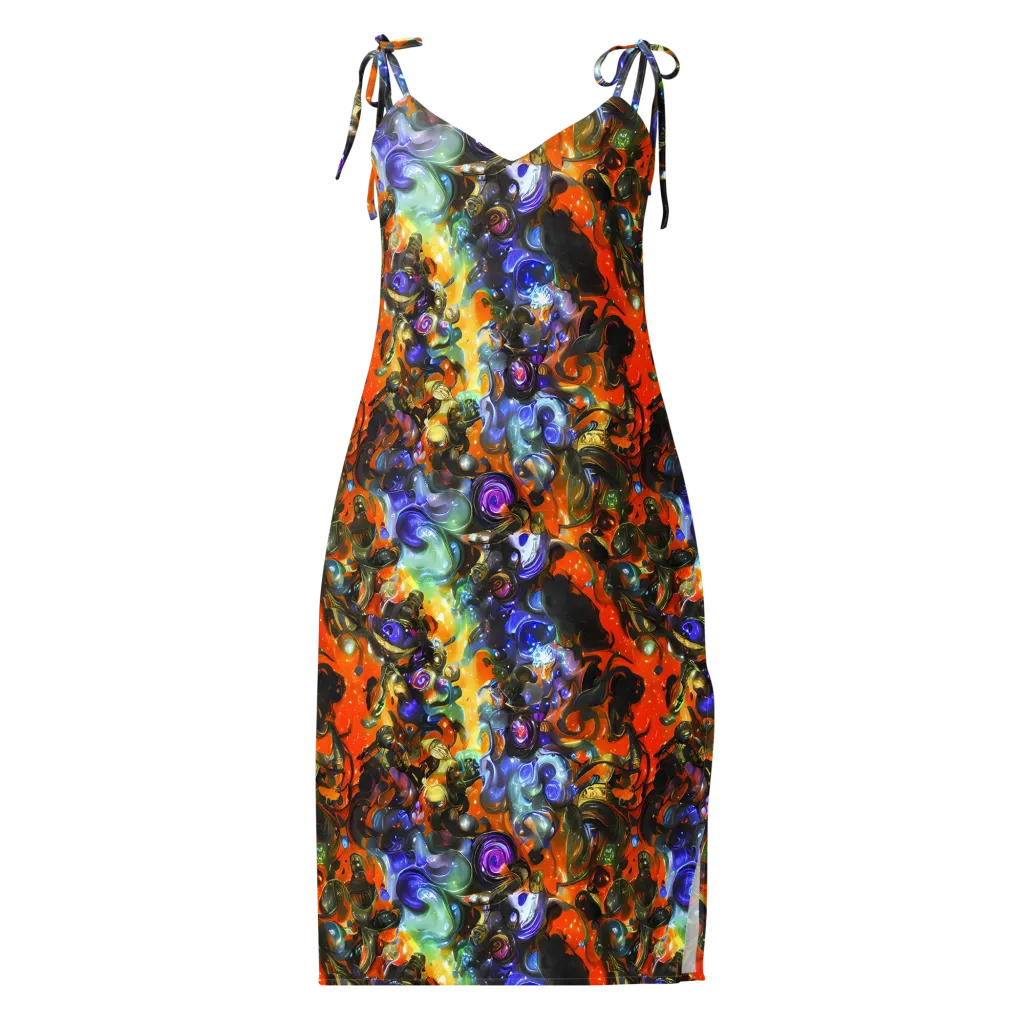 Opal Uprising on Slip Dress — Front
