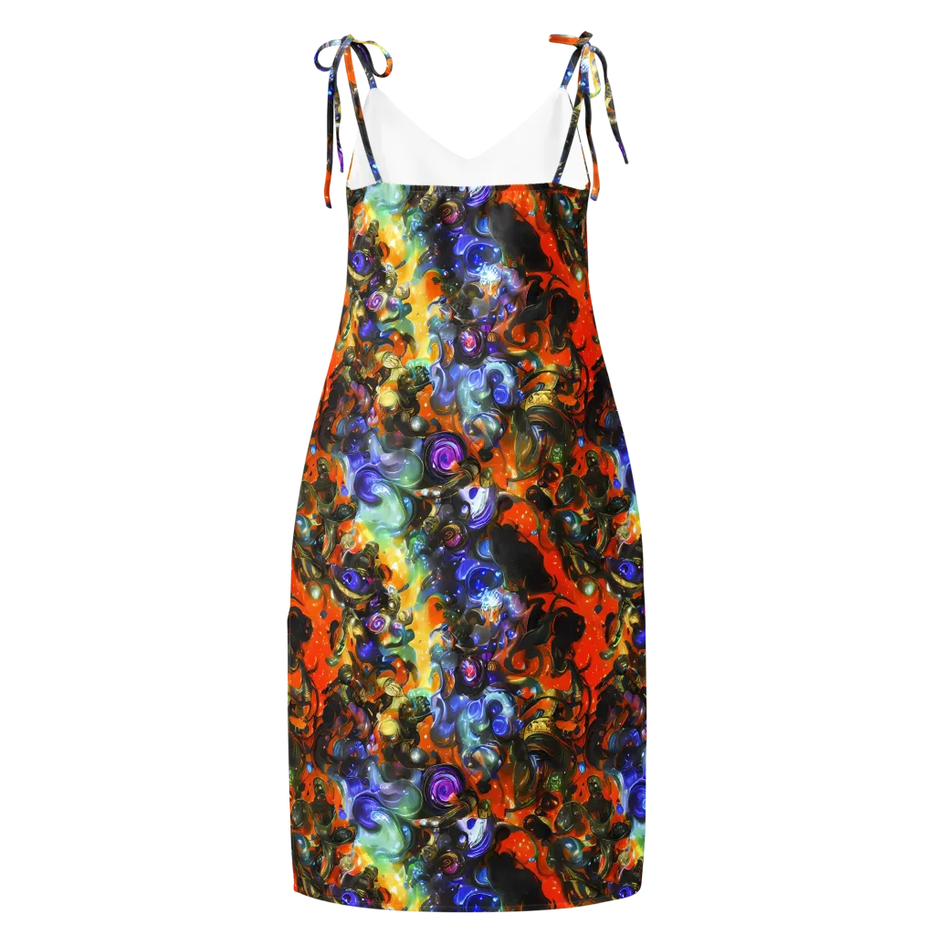 Opal Uprising on Slip Dress — Back