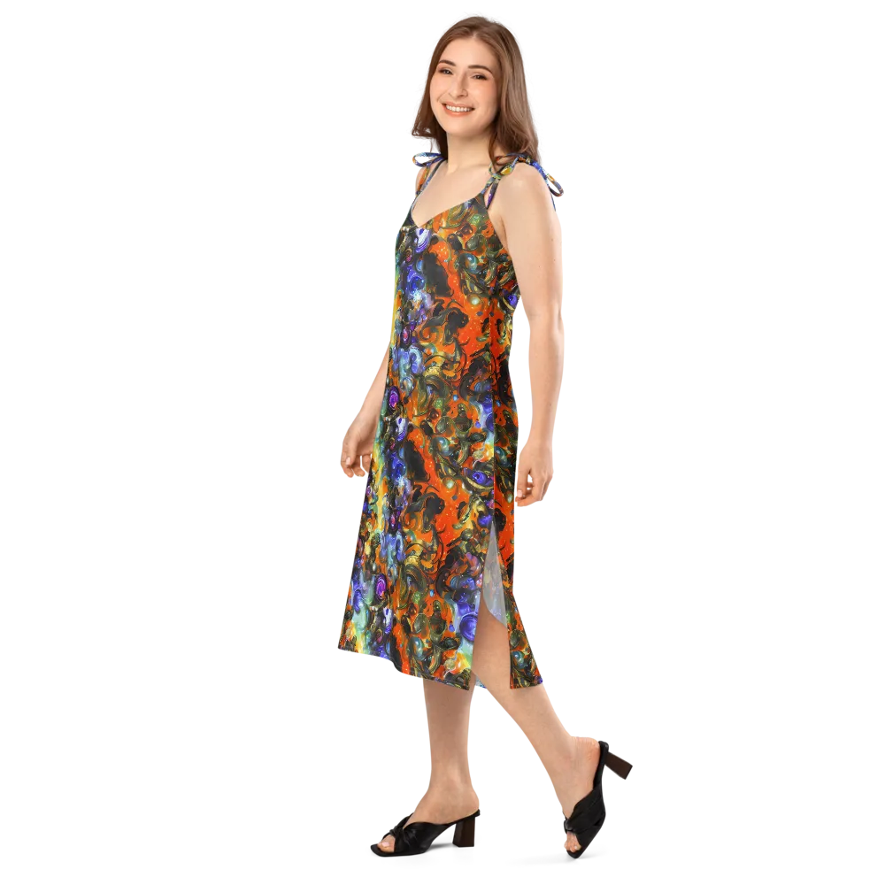 Opal Uprising on Slip Dress — Left Front