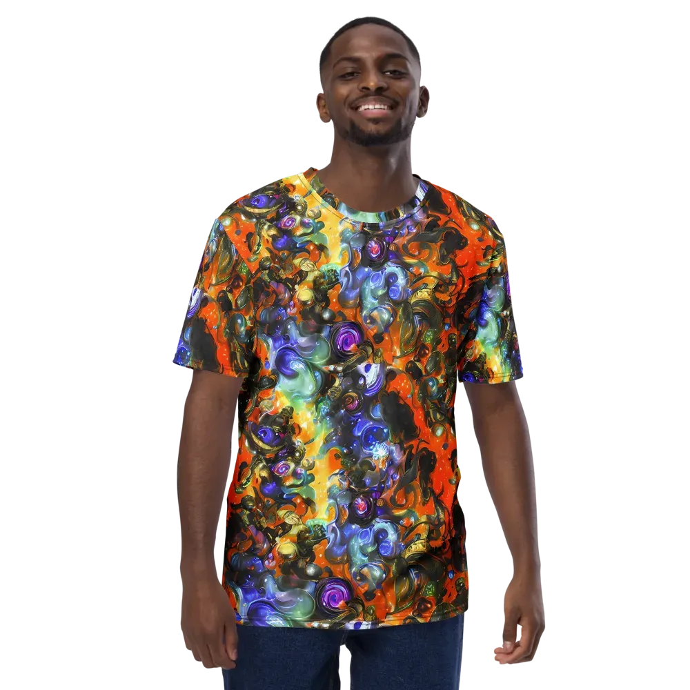 Opal Uprising on Men's Crew Neck T-Shirt — Front
