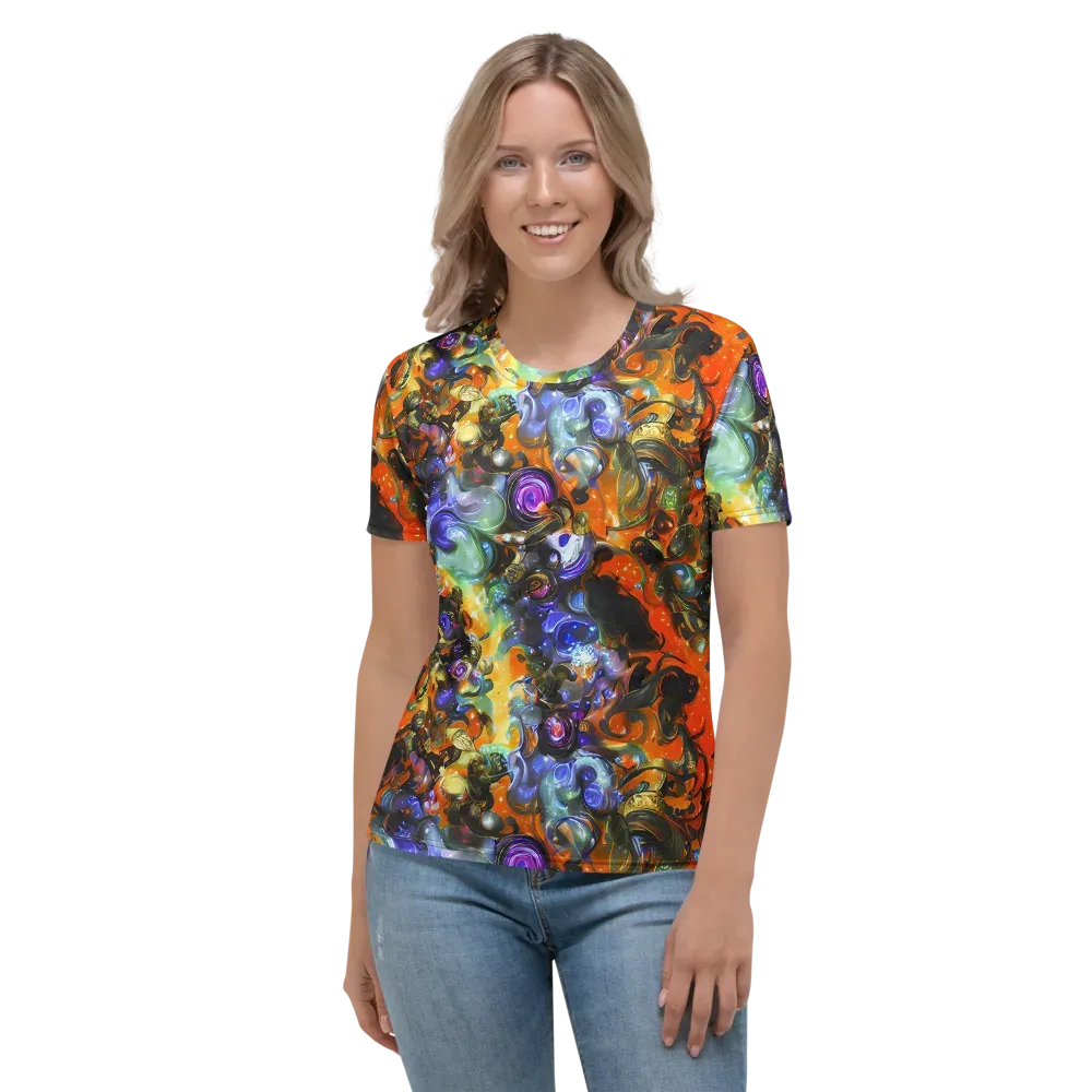 Opal Uprising on Women's Crew Neck T-Shirt — Front