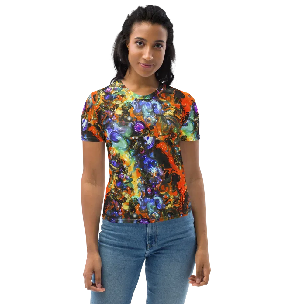 Opal Uprising on Women's Crew Neck T-Shirt — Front