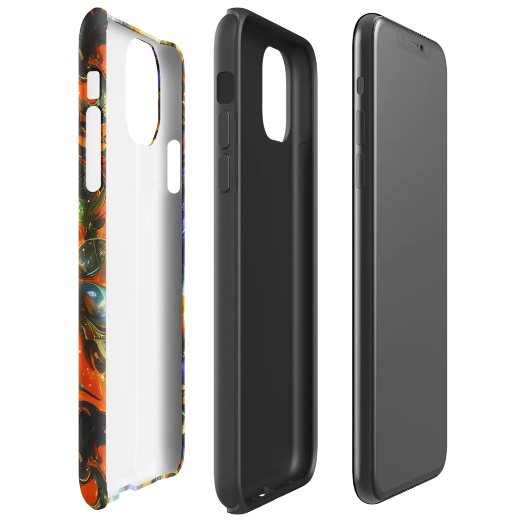 Opal Uprising on Tough Case for iPhone® — Right