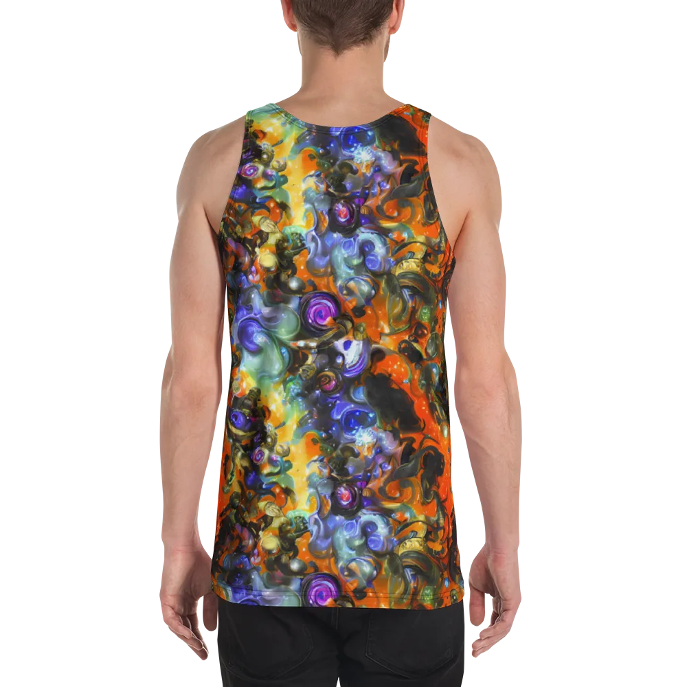 Opal Uprising on Men's Tank Top — Back